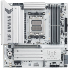 Asus TUF GAMING B850M-PLUS WIFI7 WHITE - Socket AM5 - motherboard