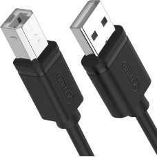 Unitek USB cable Unitek USB-A - micro-B 5 m Black (Y-C421GBK)