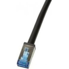 Logilink Patchcord Logilink Cq7093s Cat.6a S/ftp Pvc+pe 10m Black