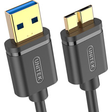 Unitek USB cable Unitek USB-A - 2 m Black (Y-C463GBK)