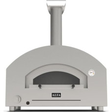 Alfa Forni Futuro 2 Pizze Hybrid Silber Schwarz