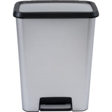 Curver KOSZ NA ŚMIECI Z PEDAŁEM 50L  /IML METALIZOWANY