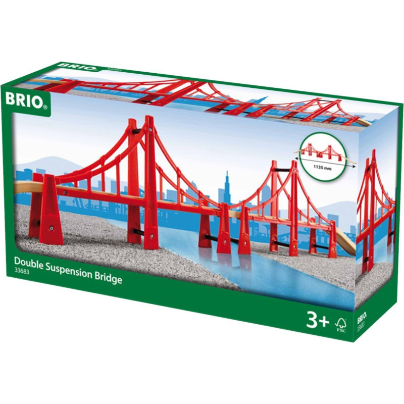 Ravensburger BRIO Double Suspension Bridge (33683)