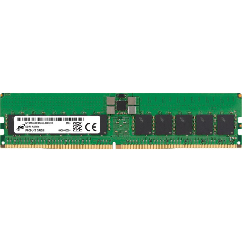 Micron DDR5 RDIMM 32GB 2Rx8 4800 CL40