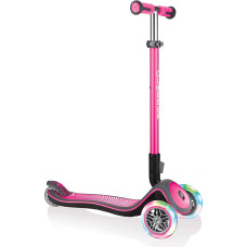 Globber Elite Deluxe with light rollers, Scooter (pink / black)