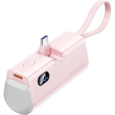 Vention Powerbank Vention LED display 4800mAh 22.5W FHQP0 (pink)