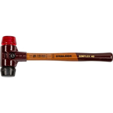 Halder SIMPLEX soft-face mallet 40 comp. rubber/plast. TE SIMPLE