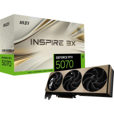 MSI GeForce RTX 5070 12G INSPIRE 3X OC (DLSS 4, 3x DisplayPort, 1x HDMI 2.1)
