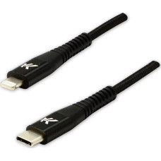 Logo USB cable Logo USB-C - Lightning 2 m Black