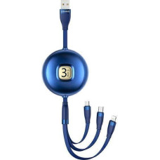 Usams USB cable Usams USB-A - Lightning 1 m Blue (Usa001134)