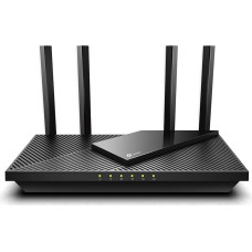 Tp-Link Archer AX55 bezvadu rūteris Tīkls Gigabit Ethernet Divkāršā frekvenču josla (2.4 GHz / 5 GHz) Melns