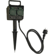 Orno GNIAZDA OGRODOWE 2x2P+Z  1,5m  IP44 3G1,5mm2