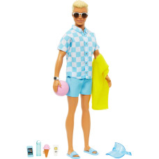 Mattel Barbie Beach Day Ken, Doll