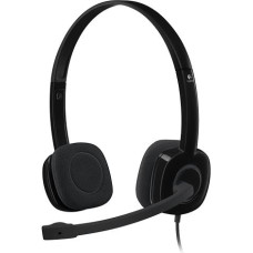 Logitech HEADSET STEREO H151/BLACK 981-000589 LOGITECH