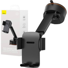 Baseus Car Holder Baseus Easy Control Clamp with suction cup (black)