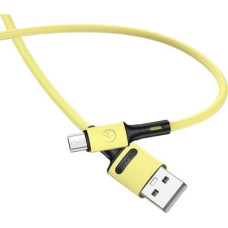 Usams USB cable Usams USB-A - microUSB 1 m Yellow (69872-uniw)