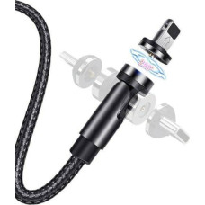 Usams USB cable Usams USB-A - Lightning 1 m Black (109577)