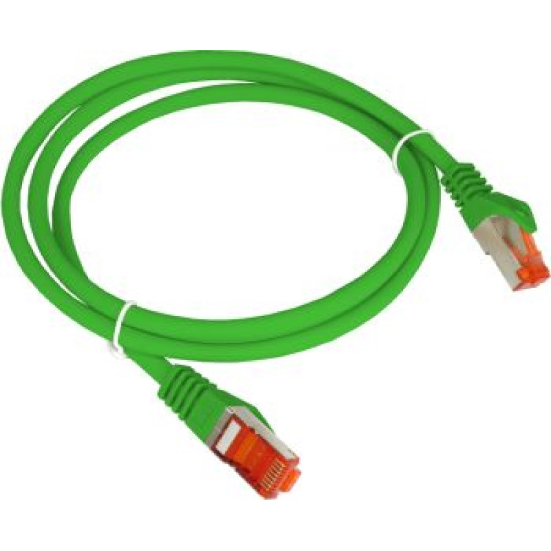 Alantec Patch-cord F/UTP cat.6 PVC 2.0m green ALANTEC