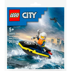 Lego 30693 City Police Jet Ski, construction toy