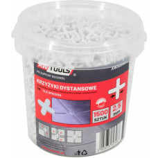 Awtools AW CROSS TILE SPACERS 1,0mm/ 1800pcs BUCKET