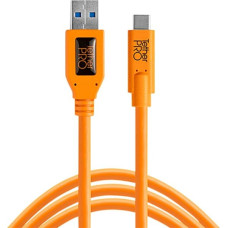 Tether Tools USB 3.0 to USB-C 4,60m orange