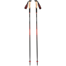 Black Diamond Pursuit Carbon Z trekking poles (anthracite/orange, 1 pair, 125 cm)