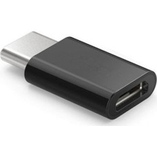 Savio USB adapter Savio USB-C - microUSB Black (SAVIO AK-31)