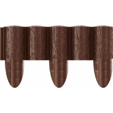 Cellfast PALISADA OGRODOWA 2,4 mb 5 elem ECO BRĄZ