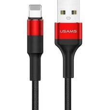 Usams USB cable Usams USB-A - Lightning 1.2 m Red (SJ220IP02)