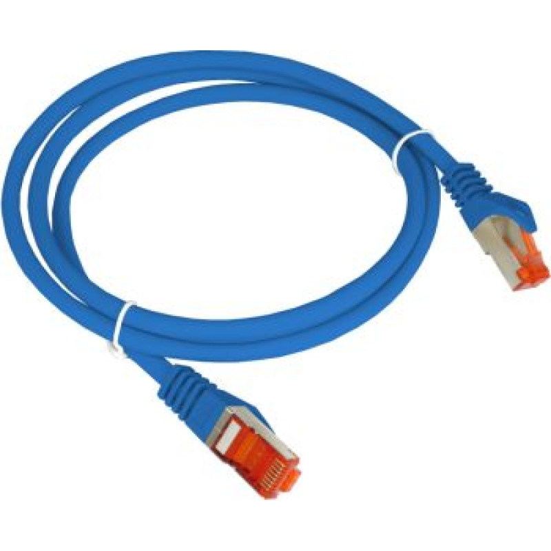 Alantec Patch-cord F/UTP cat.6 PVC 3.0m blue ALANTEC