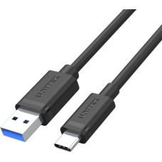 Unitek USB cable Unitek USB-A - USB-C 3 m Black (C14103BK-3M)