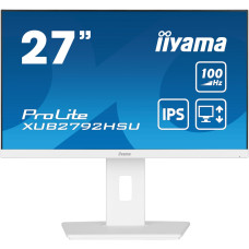 Iiyama ProLite XUB2792HSU-W6, LED monitor - 27 - white (matt), FullHD, IPS, AMD Free-Sync, 100Hz panel