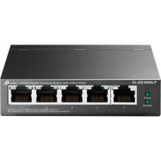 Tp-Link Switch|TP-LINK|TL-SG1005LP|Desktop/pedestal|5x10Base-T / 100Base-TX / 1000Base-T|PoE ports 1|TL-SG1005LP