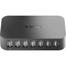 D-Link 7-Port USB 2.0 Hub Active with power adapter