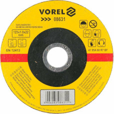 Vorel TARCZA DO CIĘCIA METALU 125 x 1,0 x 22,2mm  08631