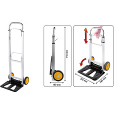 Toya VOREL WÓZEK MAGAZYNOWY SKŁADANY 90KG   78661