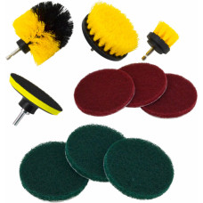 Awtools AW DRILL BRUSH CLEANING SET 10pcs