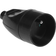 Awtools AW SINGLE SOCKET PLUG 10pcs BLACK GN-171