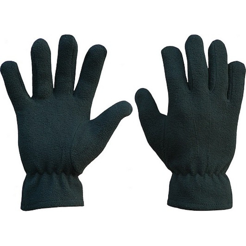 Raw-Pol RĘKAWICE POLAROWE CZARNE ROZ.10