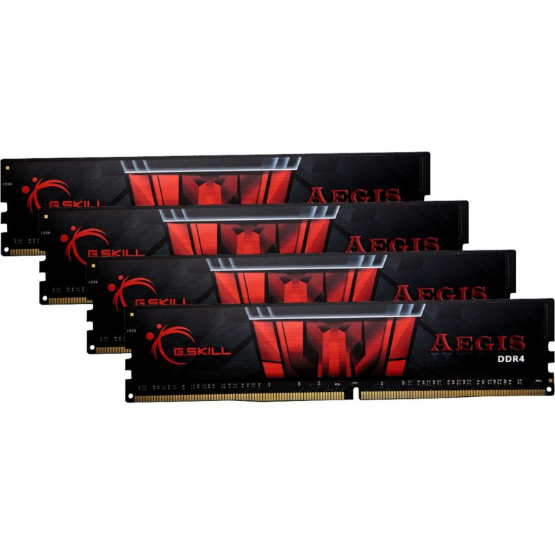 G.skill DDR4 - 64 GB -3200 - CL - 16 - Quad-Kit, Aegis (F4-3200C16Q-64GIS)