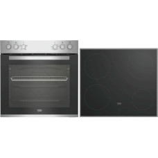 Beko BBUC12020X, cooker set (stainless steel)