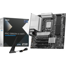 MSI PRO B860M-A WIFI - Socket 1851 - motherboard (black/silver)