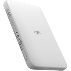 ESR Qi2 MagSlim 5000 mAh magnetic powerbank (white)