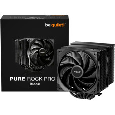 Be Quiet! Pure Rock Pro 3 Black Procesors Gaisa dzesētājs 12 cm Melns 1 pcs