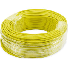 Digitus Professional Cat.7a S/FTP installation cable simplex (yellow, 100 meter roll)