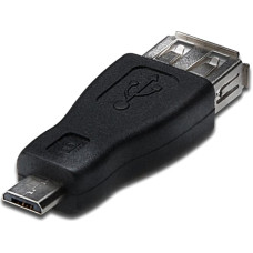 Akyga USB adapter Akyga microUSB - USB Black (AK-AD-08)