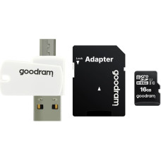 Goodram M1A4 All in One 16 GB MicroSDHC UHS-I Klases 10