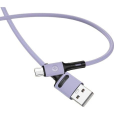 Usams USB cable Usams USB-A - microUSB 1 m Purple (69870-uniw)