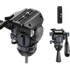 Ulanzi Profesjonalna Głowica Heavy Duty Video 360 Olejowa 75mm 10kg /  ULANZI / T045