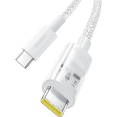 Baseus Kabel Baseus Gem Typ C-Typ C 100W 1m (biały)